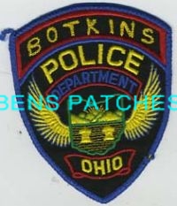 OHIO,BOTKINS POLICE 1